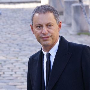 Marc-Olivier Fogiel - Messe funéraire en hommage à Bernard Tapie en l'église Saint-Germain-des-Prés à Paris. Le 6 octobre 2021. © Jacovides-Moreau / Bestimage