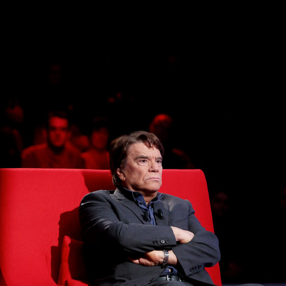 Exclusif - Enregistrement de l'émission "Le Divan" présentée par Marc-Olivier Fogiel avec Bernard Tapie en invité © Dominique Jacovides / Bestimage 