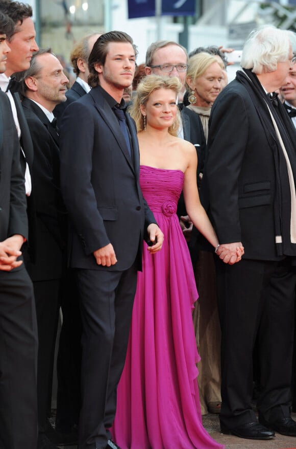 Gaspard Ulliel et Mélanie Thierry au Festival de Cannes en 2010 pour présenter "La princesse de Montpensier".