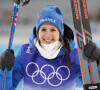 Anais Chevalier-Bouchet (argent) - Les médaillés du Biathlon 15km femme aux Jeux Olympiques d'Hiver de Pékin.