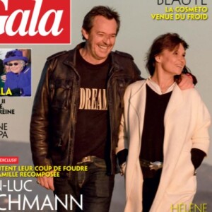 Jean-Luc Reichmann et sa femme Nathalie en Une du magazine Gala. @ Gala