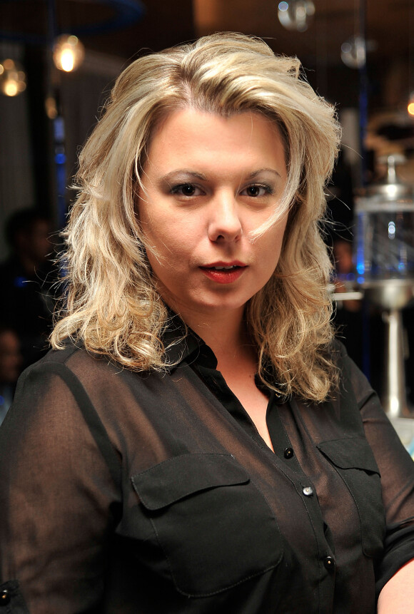 Cindy Lopes a la conference de presse des "Lauriers TV Awards" a l'hotel Seven a Paris le 2 decembre 2013.