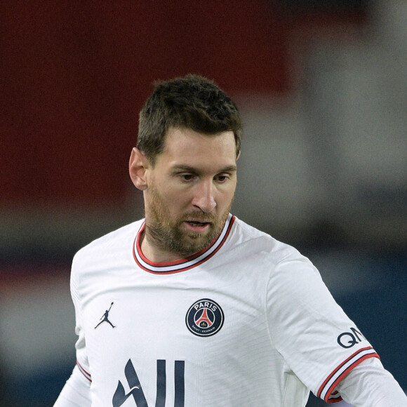Lionel Messi - Match de Ligue 1 Uber Eats "PSG - Rennes (1-0)" au Parc des Princes. Paris, le 11 février 2022. © Giancarlo Gorassini / Bestimage