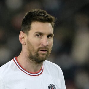 Lionel Messi - Match de Ligue 1 Uber Eats "PSG - Rennes (1-0)" au Parc des Princes. Paris, le 11 février 2022. © Giancarlo Gorassini / Bestimage