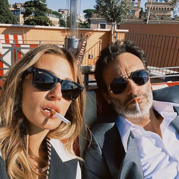 Anthony Delon et Sveva Alviti annoncent leurs retrouvailles à Rome @ Instagram / Anthony Delon