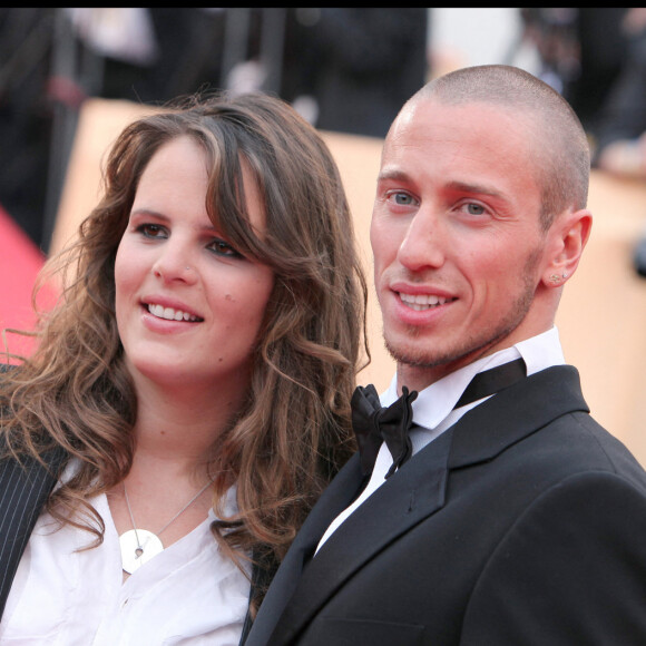 Laure Manadou et Frederick Bousquet au Festival de Cannes en 2010.