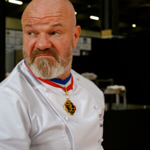 Philippe Etchebest préside le salon français de la restauration "Expotel" à Bordeaux. Il dirige aussi la journée des chefs et sa compétion regroupant 22 Etoiles sur l'évènement, le 25 Novembre 2019. © Patrick Bernard/ Bestimage
