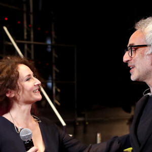 Elsa Lunghini et Vincent Delerm - Enregistrement de l'émission "Duos Mystères" à la Seine Musicale à Paris. © Gaffiot-Moreau / Bestimage