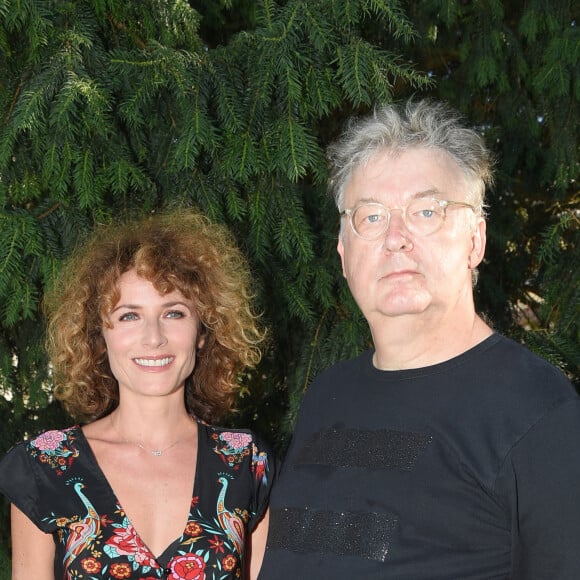 Elsa Lunghini et Dominique Besnehard - 11e édition du festival du Film Francophone d'Angoulême, le 21 août 2018. © Coadic Guirec/Bestimage