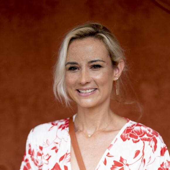 Elodie Gossuin au village lors des internationaux de France à Roland-Garros le 12 juin 2021. © JB Autissier / Panoramic / Bestimage