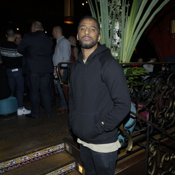 Stomy Bugsy - Soirée à l'occasion de la sortie du livre "Révélations sur 50 ans d'humour" de René-Marc Guedj organisée par Five Eyes Production au Buddha Bar à Paris, le 15 janvier 2020. © Christophe Clovis-Veeren Ramsamy / Bestimage