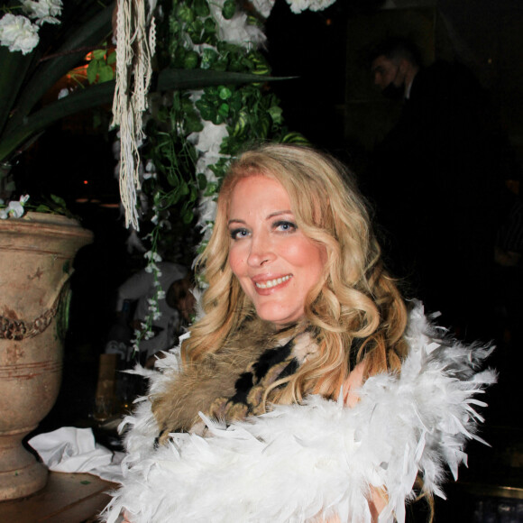 Exclusif - Loana Petrucciani lors d'un dîner à l'hôtel B-Montmartre à Paris, suivi d'une soirée au restaurant Manko. Le 17 février 2022 © Baldini / Bestimage