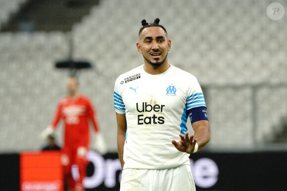 Dimitri Payet (Olympique de Marseille) - Match de Ligue 1 Uber Eats "Marseille - Lille (1-1)" au stade Vélodrome.