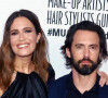 Milo Ventimiglia et Mandy Moore assistent aux Make Up Artist and Hair Stylists Guild Awards 2022 à l'hôtel Beverly Hilton. Beverly Hills.