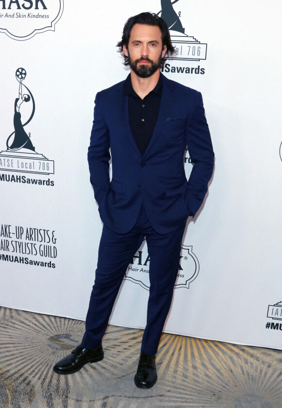 Milo Ventimiglia assiste aux Make Up Artist and Hair Stylists Guild Awards 2022 à l'hôtel Beverly Hilton. Beverly Hills, Los Angeles, le 19 février 2022.