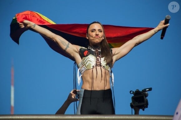 Mel C (Melanie Chisholm) participe à la GayPride de Sao Paulo au Brésil