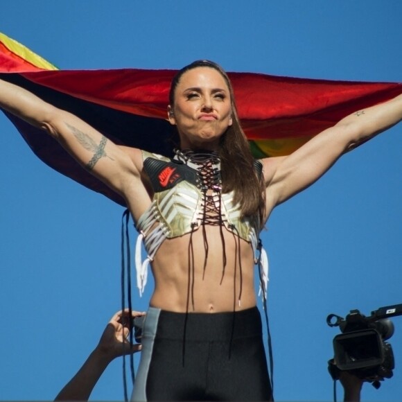 Mel C (Melanie Chisholm) participe à la GayPride de Sao Paulo au Brésil