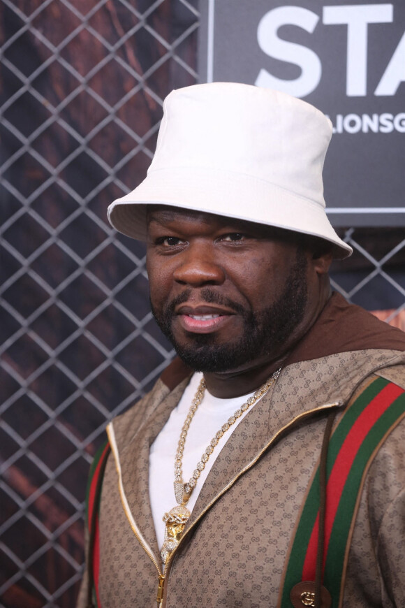 Curtis (50 Cent) Jackson - Les célébrités à la première de Power Book III: Raising Kanan au Hammerstein Ballroom à New York, le 15 juillet 2021