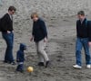 Angela Merkel et son époux Joachim Sauer en vacances en famille à Naples en Italie le 31 mars 2013.