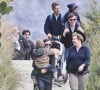 Angela Merkel et son époux Joachim Sauer en vacances en famille à Naples en Italie