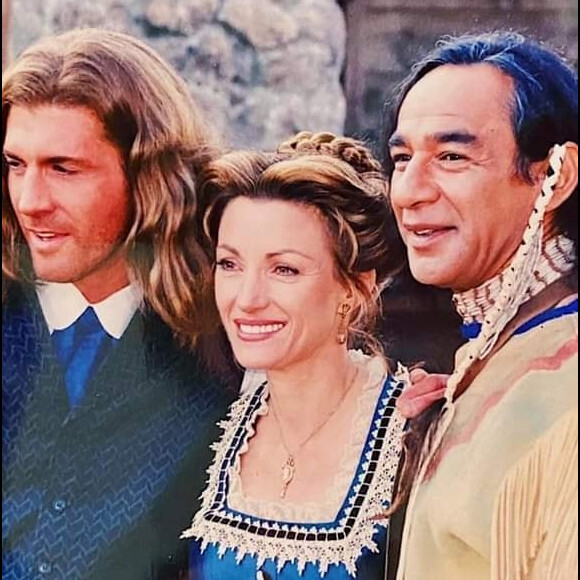 Joe Lando, Jane Seymour et Larry Sellers.