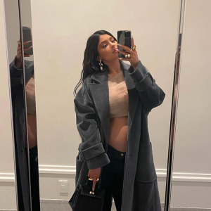 Kylie Jenner, enceinte de son deuxième enfant. Septembre 2021.