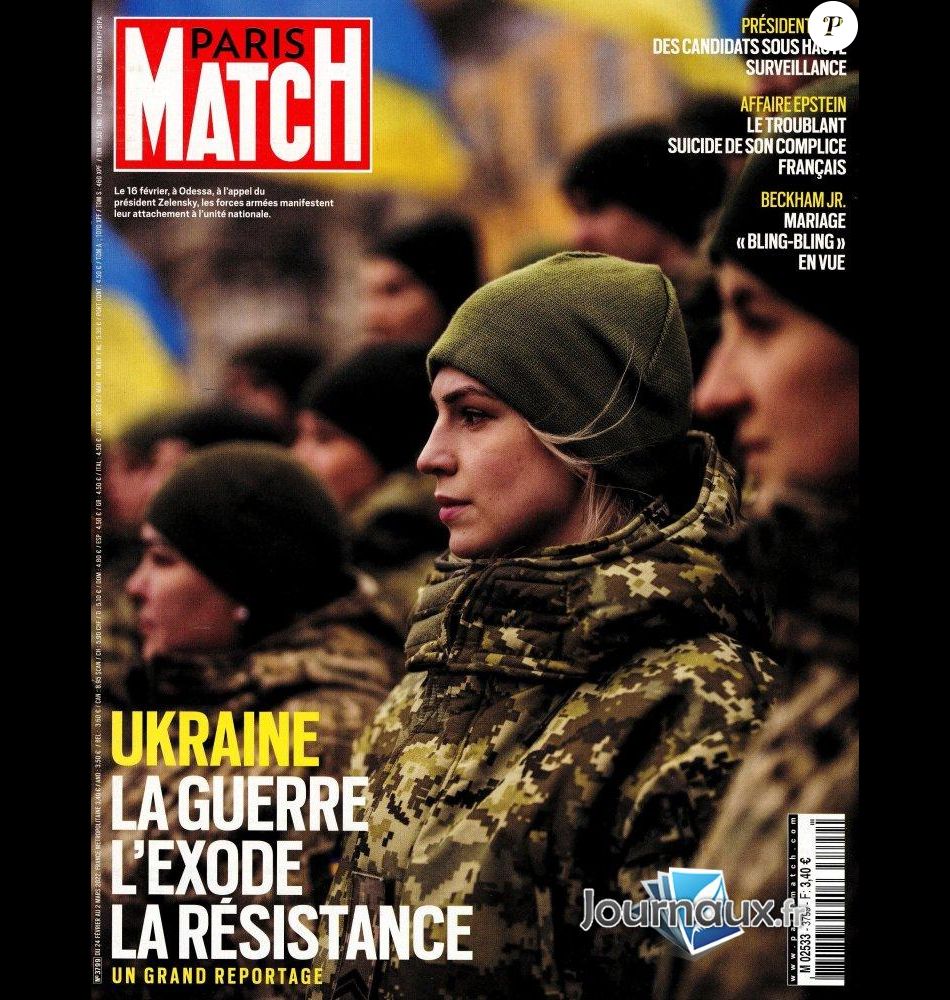 Paris Match, édition du 24 février 2022