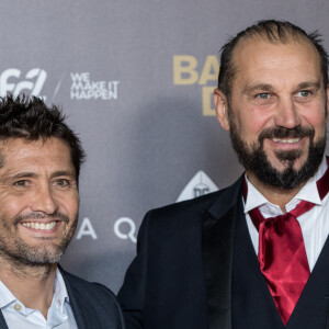 Bixente Lizarazu et Lionel Charbonnier - Tapis rouge de la cérémonie du Ballon d'or France Football 2018 au Grand Palais à Paris, France, le 3 décembre 2018. le Croate L.Modric remporte le trophée 2018. © Cyril Moreau/Bestimage