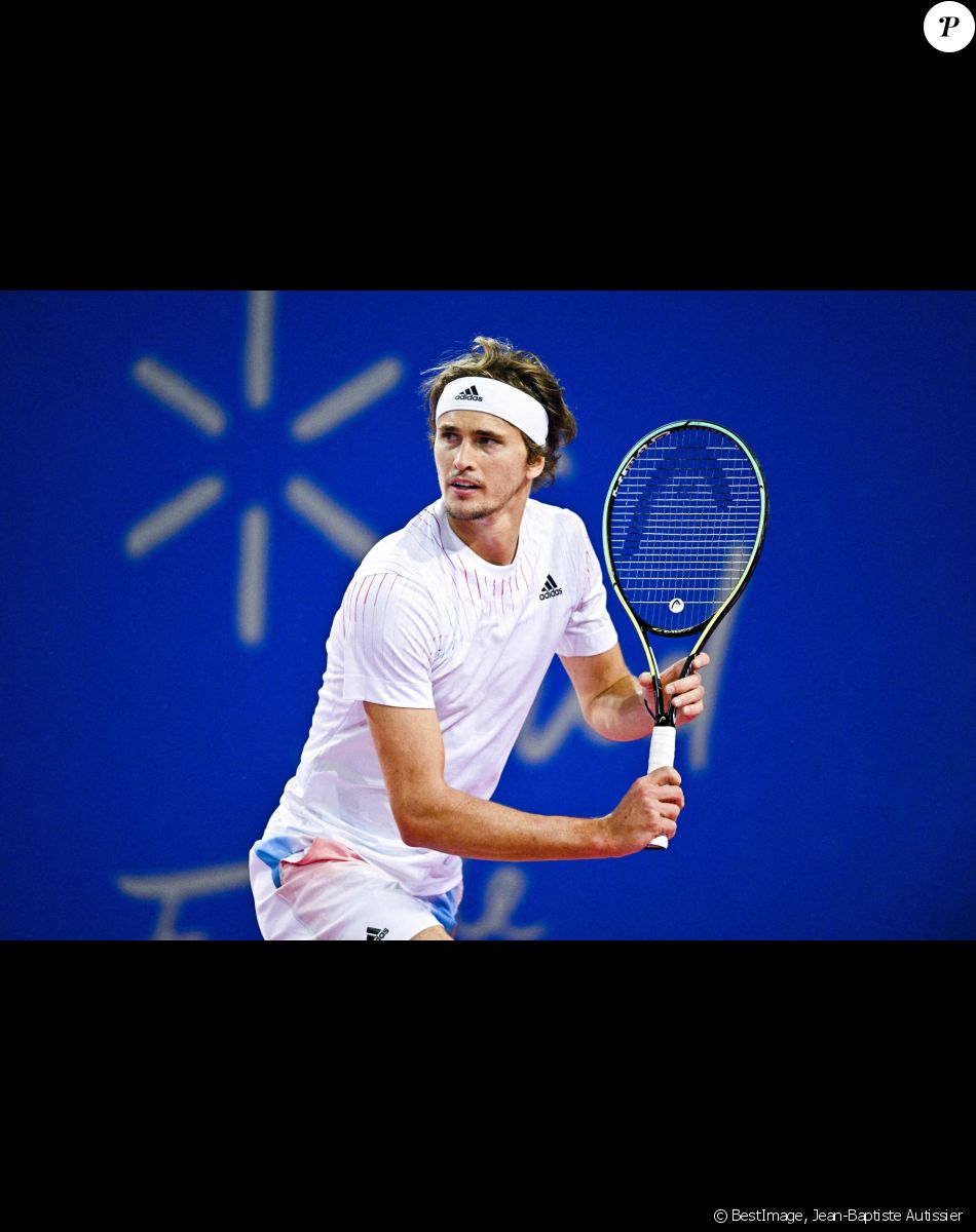 Alexander Zverev (Ger) lors de l'Open Sud de France 2022 à Montpellier, France, le 6 février 2022. © Jean-Baptiste Autissier/Panoramic/Bestimage