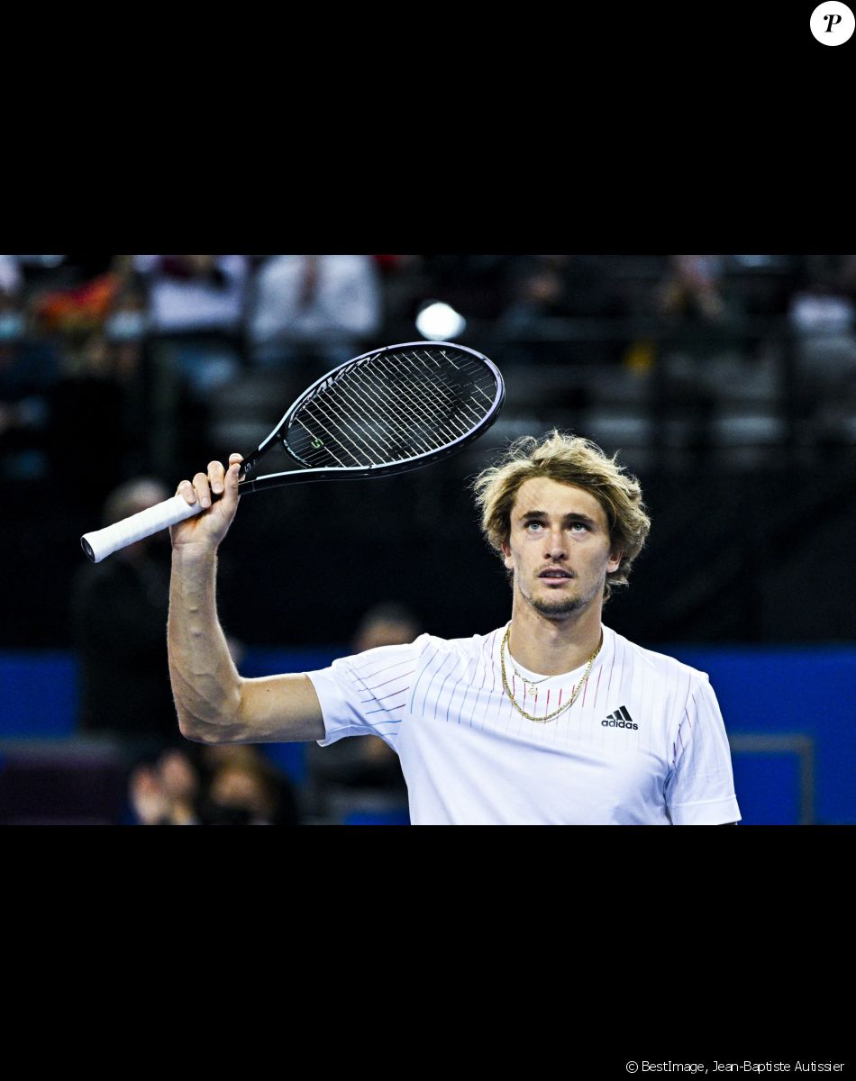 Alexander Zverev (Ger) - Tennis - Alexander Zverev bat M.Ymer (6/1, 6/3) en demi-finale de l'Open Sud de France 2022 à Montpellier le 5 février 2022. © JB Autissier / Panoramic / Bestimage