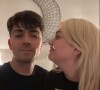 Louane et son chéri Florian sur TikTok. Février 2022