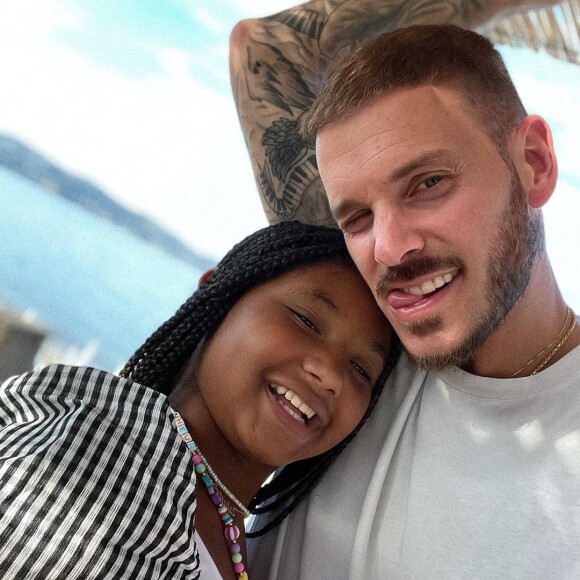 M. Pokora et sa belle-fille Violet @ Instagram / M. Pokora