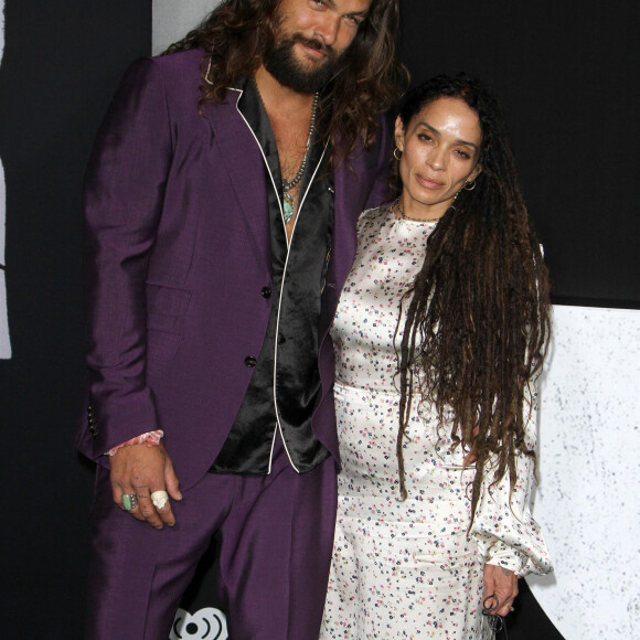 Jason Momoa et sa femme Lisa Bonet à la première de Joker au théâtre TCL Chinese à Los Angeles, le 28 septembre 2019 