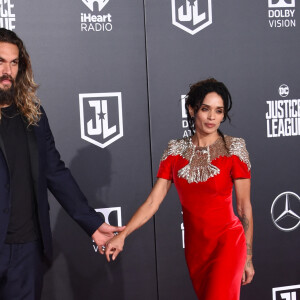 Jason Momoa, Lisa Bonet à la première de 'Justice League' au théâtre Dolby à Hollywood, le 13 novembre 2017 © Chris Delmas/Bestimage 