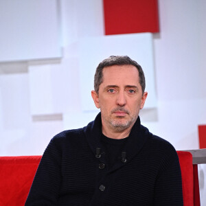 Exclusif - Gad Elmaleh - Enregistrement de l'émission "Vivement Dimanche prochain" présentée par M.Drucker et diffusée le 30 janvier 2022 sur France 2. Le 21 janvier 2022 © Guillaume Gaffiot / Bestimage 