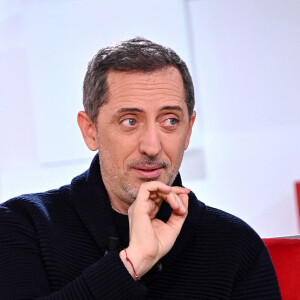 Exclusif - Gad Elmaleh - Enregistrement de l'émission "Vivement Dimanche prochain" présentée par M.Drucker et diffusée le 30 janvier 2022 sur France 2. Le 21 janvier 2022 © Guillaume Gaffiot / Bestimage