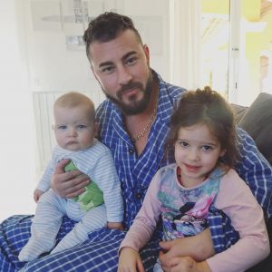 Maxime Parisi avec Vittorio et Luna