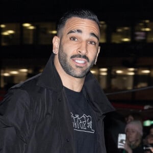 Adil Rami - Arrivées et sorties du défilé Off-White Femme Automne/hiver au palais Brongniart à Paris, France. © Jeremy Melloul / Bestimage