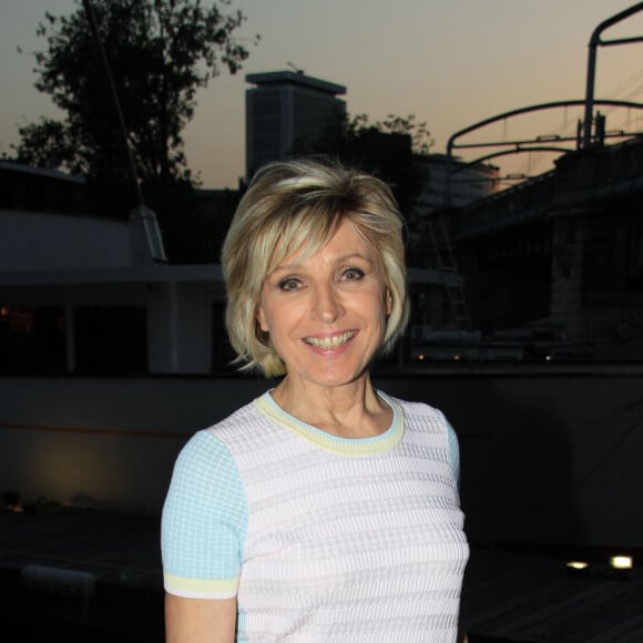 Évelyne Dhéliat - 7ème édition du Trophée de la Pétanque Gastronomique au Paris Yacht Marina à Paris le 27 juin 2019. © Philippe Baldini/Bestimage