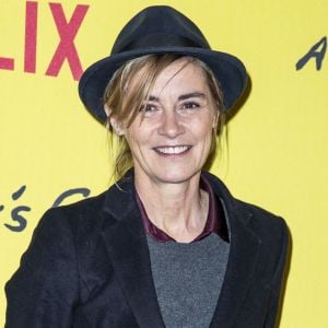 Anne Consigny - Avant-première du film "At Eternity's Gate" au Musée du Louvre à Paris. © Olivier Borde/Bestimage 