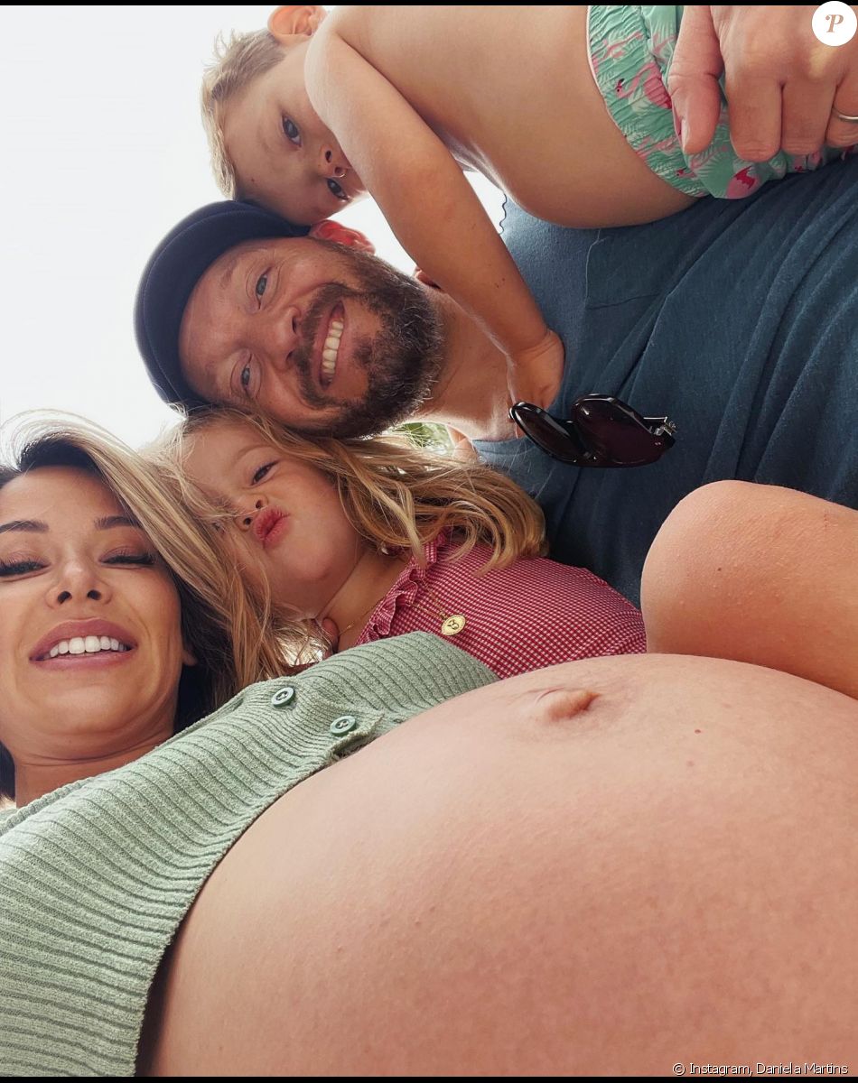 Daniela Martins, ex-candidate de "Secret Story", maman de trois enfants.