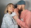 Daniela Martins, son époux Julien et leur fils Martin. Instagram. Le 21 février 2022.