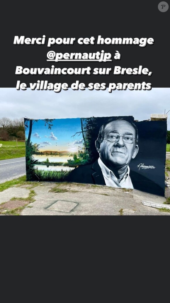 Nathalie Marquay remercie un bel hommage pour Jean-Pierre Pernaut, Instagram.