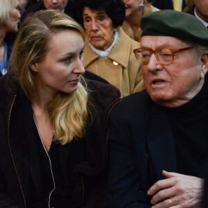 Marion Maréchal et son grand-père Jean-Marie Le Pen le 6 février 2020