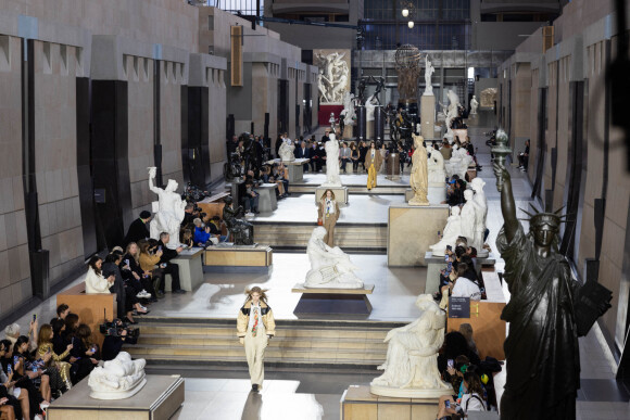 Défilé de mode Louis Vuitton, collection prêt-à-porter automne-hiver 2022/2023, au Musée d'Orsay. Paris, le 7 mars 2022 © Borde-Rindoff / Bestimage