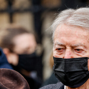 Jean-Claude Narcy - Obsèques de Jean-Pierre Pernaut en la Basilique Sainte-Clotilde à Paris le 9 mars 2022. © Cyril Moreau / Bestimage