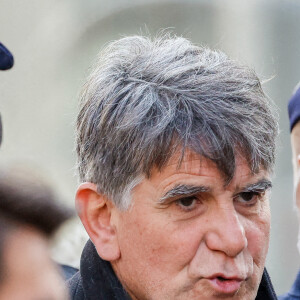 Tex - Obsèques de Jean-Pierre Pernaut en la Basilique Sainte-Clotilde à Paris le 9 mars 2022. © Cyril Moreau / Bestimage  