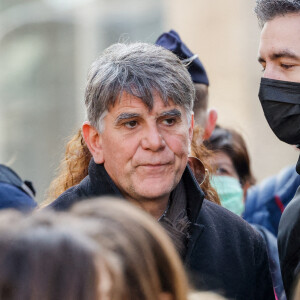 Tex - Obsèques de Jean-Pierre Pernaut en la Basilique Sainte-Clotilde à Paris le 9 mars 2022. © Cyril Moreau / Bestimage  