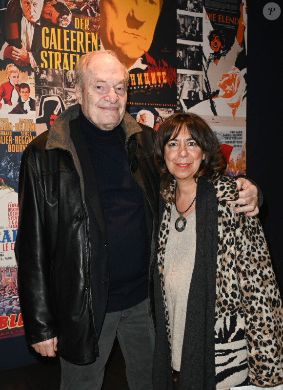 Michel Boyon et sa femme - Vernissage de l'exposition Jean Gabin à l'Espace Landowski / Musée des Années 30 à Boulogne-Billancourt le 8 mars 2022. © Coadic Guirev/Bestimage