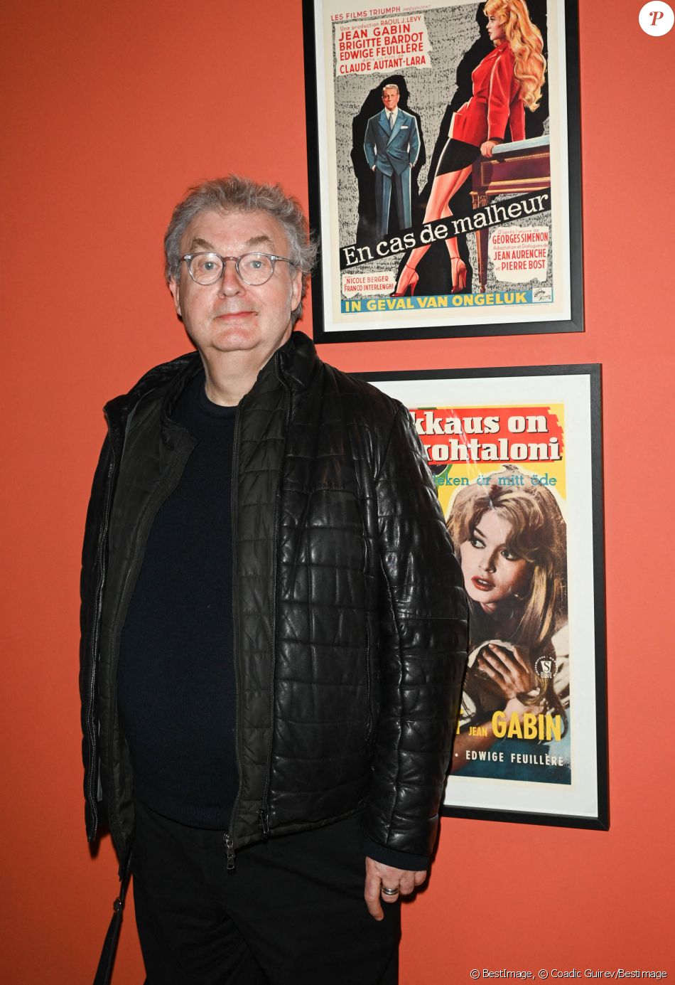 Dominique Besnehard - Vernissage de l'exposition Jean Gabin à l'Espace ...